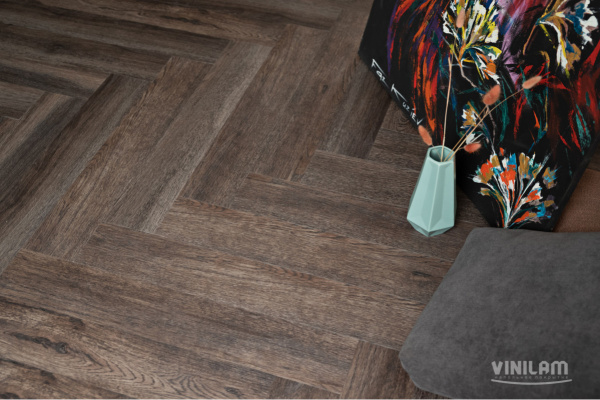 Кварцвиниловая плитка VINILAM PARQUET HERRINGBONE IS11211 Паркет Донателло
